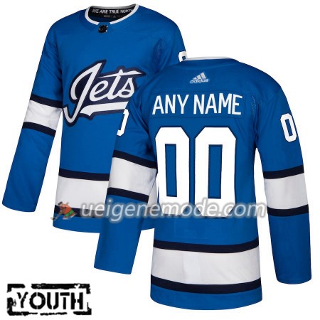 Kinder Eishockey Winnipeg Jets Trikot Custom Adidas Alternate 2018-19 Authentic